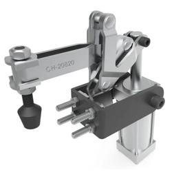 vendita online Bloccaggio pneumatico per montaggio frontale base piatta braccio regolabile 100 kg. Morse - Banchi Per Tubi Clamptek